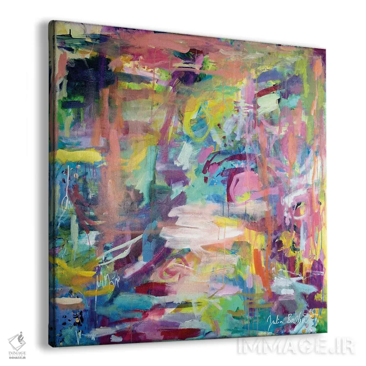 تابلو دکوراتیو اثر نان - نمای پرسپکتیو محصول