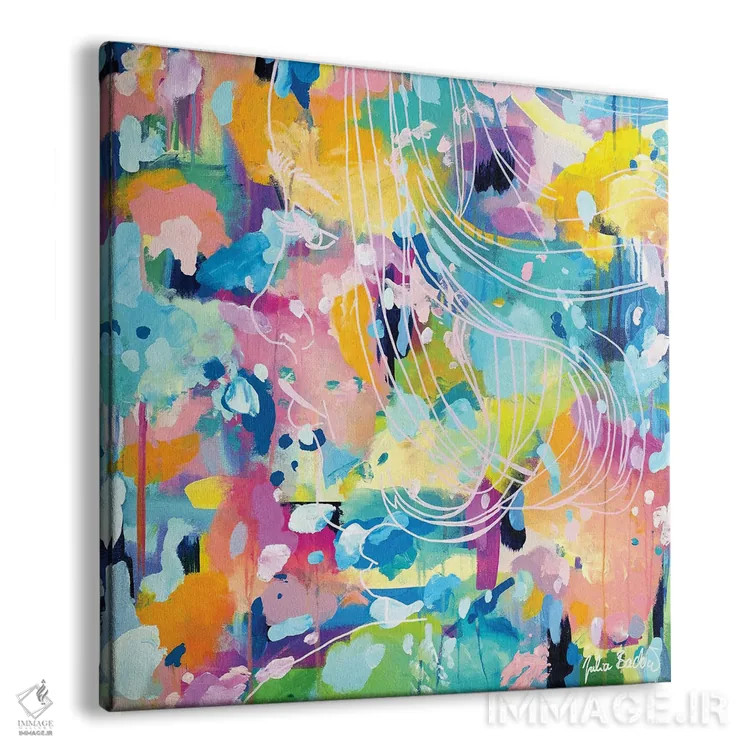 تابلو دکوراتیو زمان مخصوص خودم اثر جولیا بادو - نمای پرسپکتیو محصول