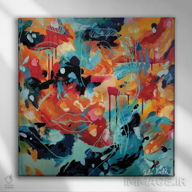 تابلو دکوراتیو او باور داشت که می تواند و انجام داد اثر جولیا بادو - نمای روبهرو روی دیوار