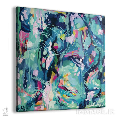 تابلو دکوراتیو تو می درخشی دختر اثر جولیا بادو - نمای پرسپکتیو محصول