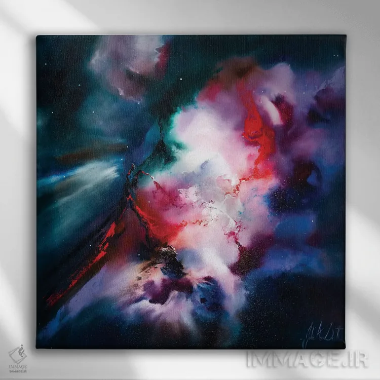 تابلو دکوراتیو آزاد شده ام اثر جولی ان اسکات - نمای روبهرو روی دیوار