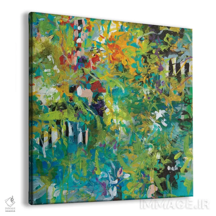 تابلو دکوراتیو دروازه باغ اثر یان وایس - نمای پرسپکتیو محصول