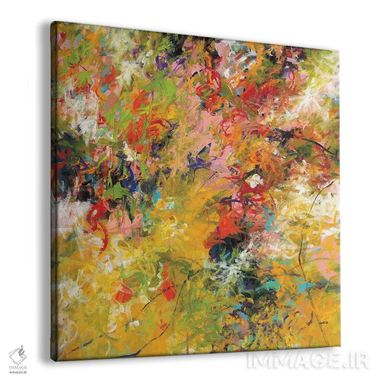 تابلو دکوراتیو گل های وحشی اثر یان وایس - نمای پرسپکتیو محصول