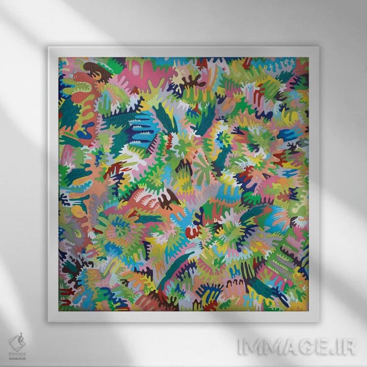 تابلو دکوراتیو هر کاری برای عشق اثر جنیفر وارن - نمای قابدار سفید