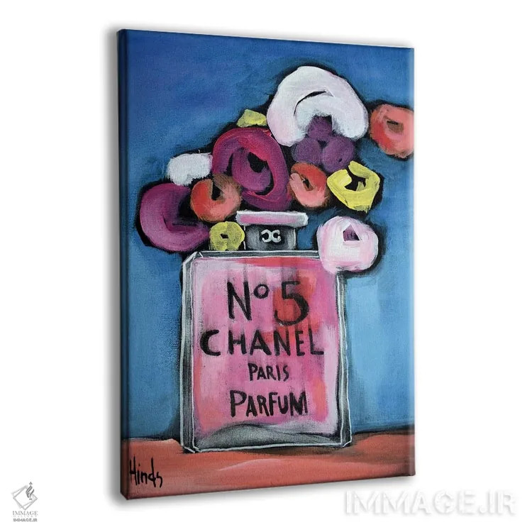 تابلو دکوراتیو شنل قدیمی اثر دیویدای هیندز - نمای پرسپکتیو محصول