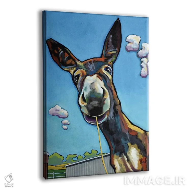 تابلو دکوراتیو سرم در ابرهاست اثر دیویدای هیندز - نمای پرسپکتیو محصول