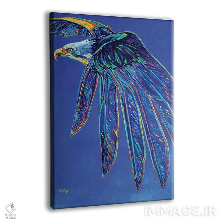 تابلو دکوراتیو روح اوج گیرنده اثر دریک هیگینز - نمای پرسپکتیو محصول