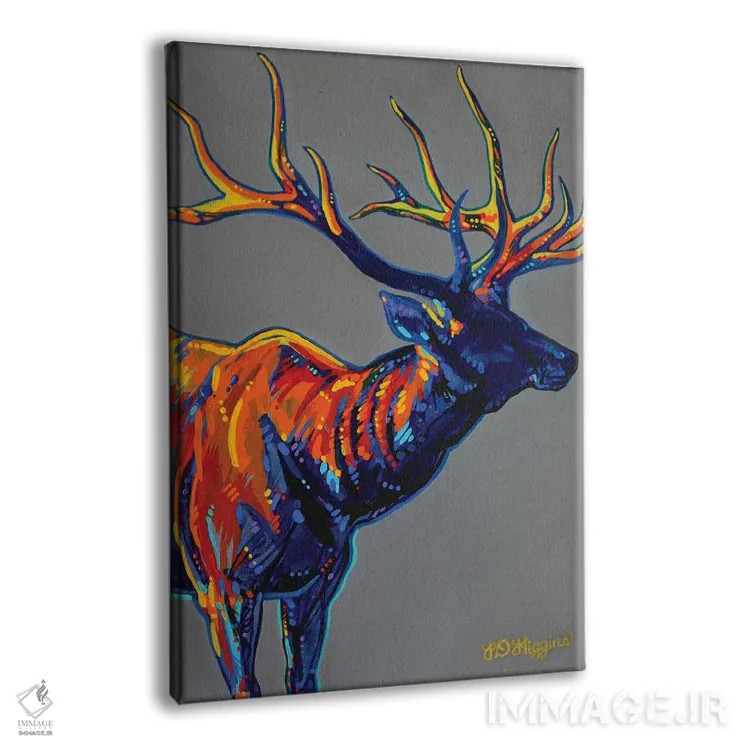 تابلو دکوراتیو در سایه ها اثر دریک هیگینز - نمای پرسپکتیو محصول