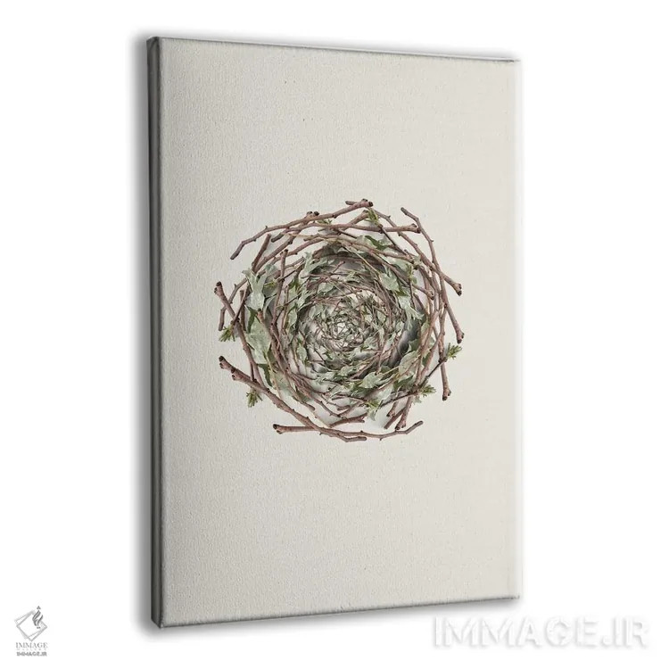 تابلو دکوراتیو مجموعه لانه اثر پیج ترنر - نمای پرسپکتیو محصول