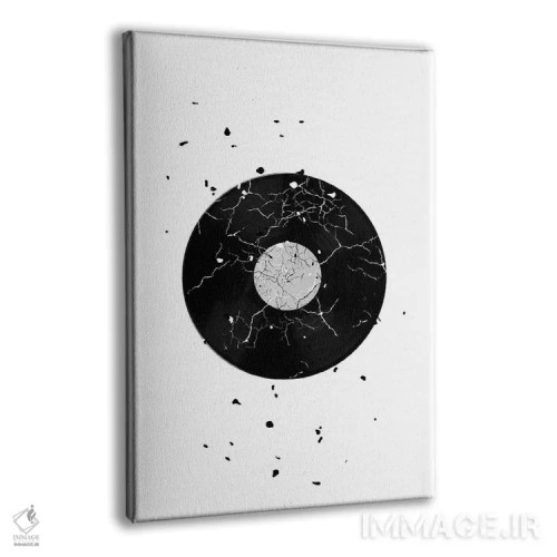 تابلو مدرن صفحه شکسته اثر پیج ترنر - نمای پرسپکتیو محصول