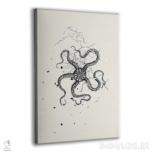 تابلو مدرن جوهر ماهی مرکب اثر پیج ترنر - نمای پرسپکتیو محصول