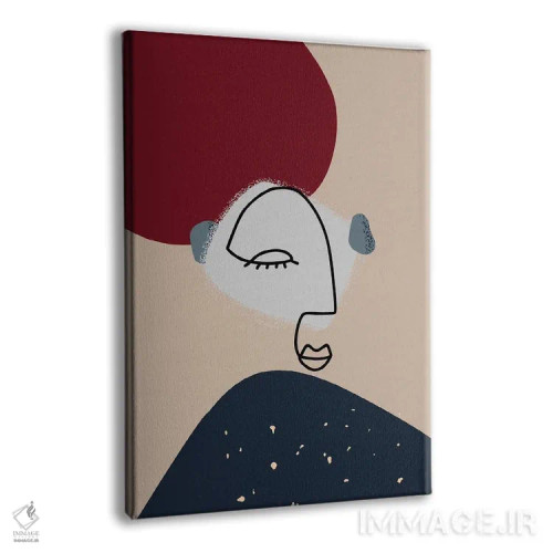 تابلو مینیمال آریستوکرات اثر پیج ترنر - نمای پرسپکتیو محصول