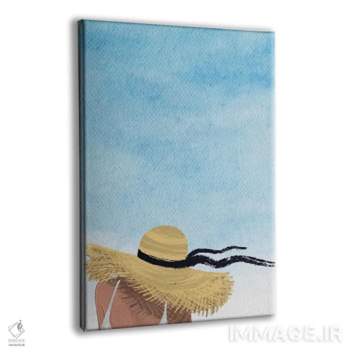 تابلو دکوراتیو نسیم تابستانی در ساحل اثر پیج ترنر - نمای پرسپکتیو محصول