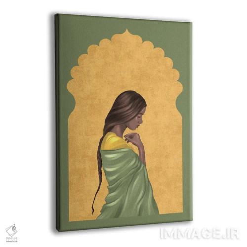 تابلو دکوراتیو پنجره ای به روح اثر پیج ترنر - نمای پرسپکتیو محصول
