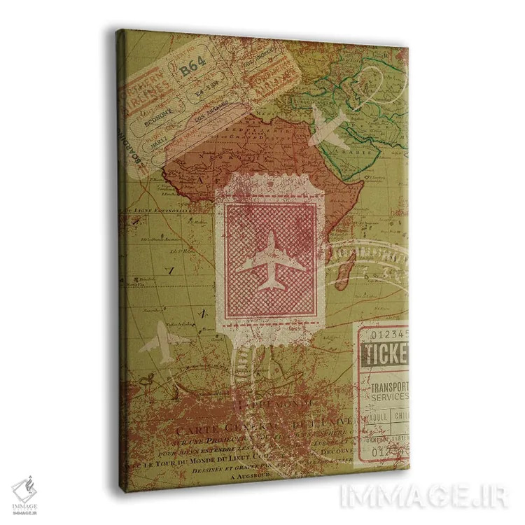 تابلو دکوراتیو سفر کلاسیک اثر پیج ترنر - نمای پرسپکتیو محصول