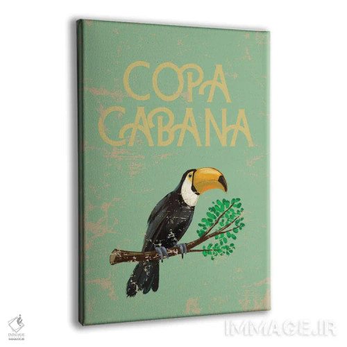 تابلو دکوراتیو کوپاکابانا اثر پیج ترنر - نمای پرسپکتیو محصول