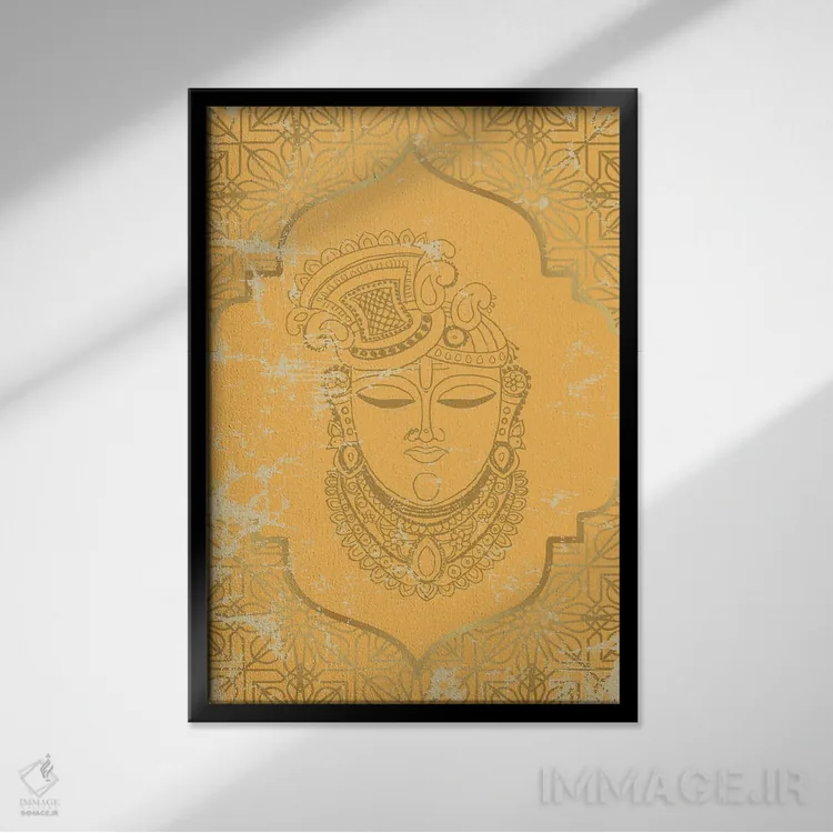 تابلو دکوراتیو روح درونی اثر پیج ترنر - نمای قابدار مشکی