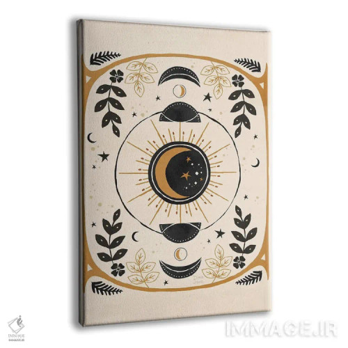 تابلو دکوراتیو زمان های جادویی IV اثر باورا جون - نمای پرسپکتیو محصول