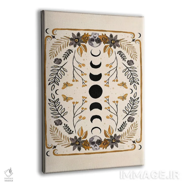 تابلو دکوراتیو زمان های جادویی V اثر باورا جون - نمای پرسپکتیو محصول