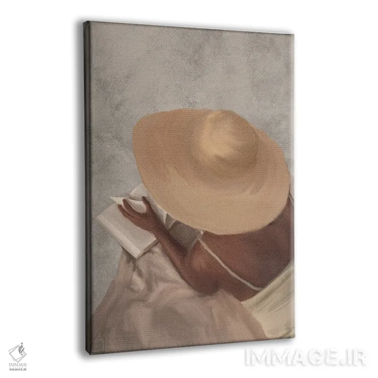 تابلو دکوراتیو زمان برای خودم اثر اندیله - نمای پرسپکتیو محصول