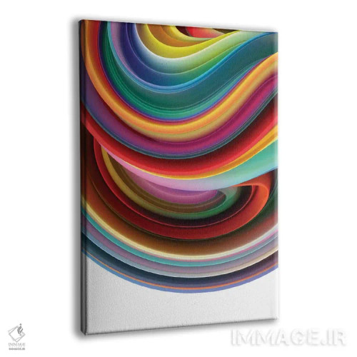 تابلو انتزاعی دنزل اثر دنی ایوان - نمای پرسپکتیو محصول