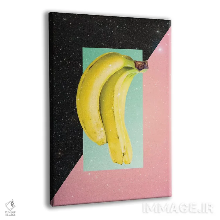 تابلو دکوراتیو موز بخور اثر دنی ایوان - نمای پرسپکتیو محصول