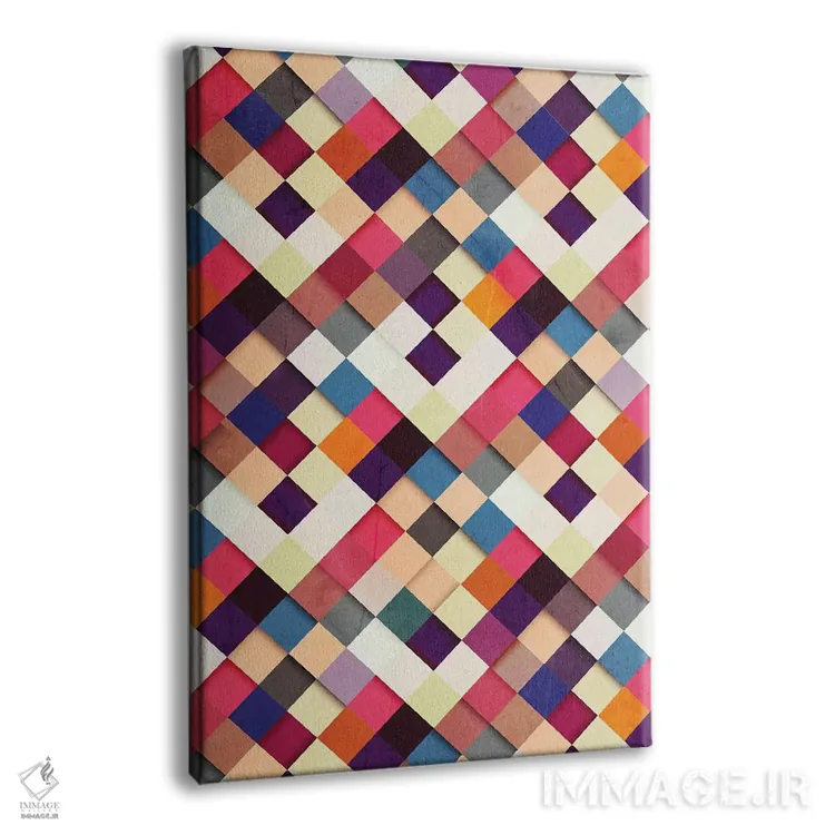 تابلو انتزاعی PR00019015 اثر دنی ایوان - نمای پرسپکتیو محصول