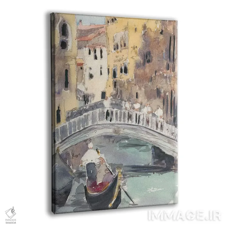 تابلو دکوراتیو در امتداد کانال ونیز اثر ساموئل دیکسون - نمای پرسپکتیو محصول