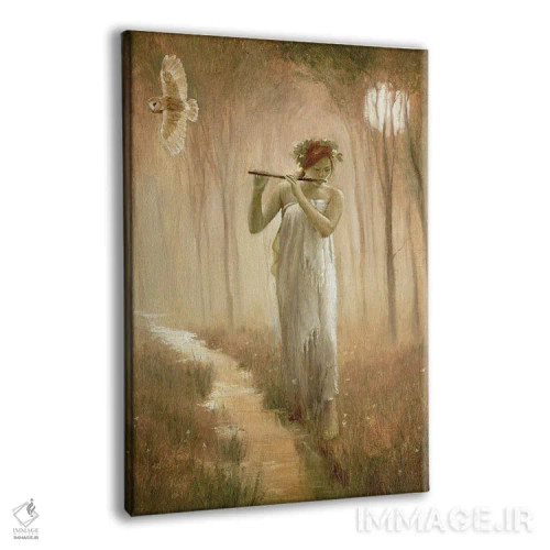 تابلو دکوراتیو جویبار آوازخوان اثر دیوید جواکین - نمای پرسپکتیو محصول