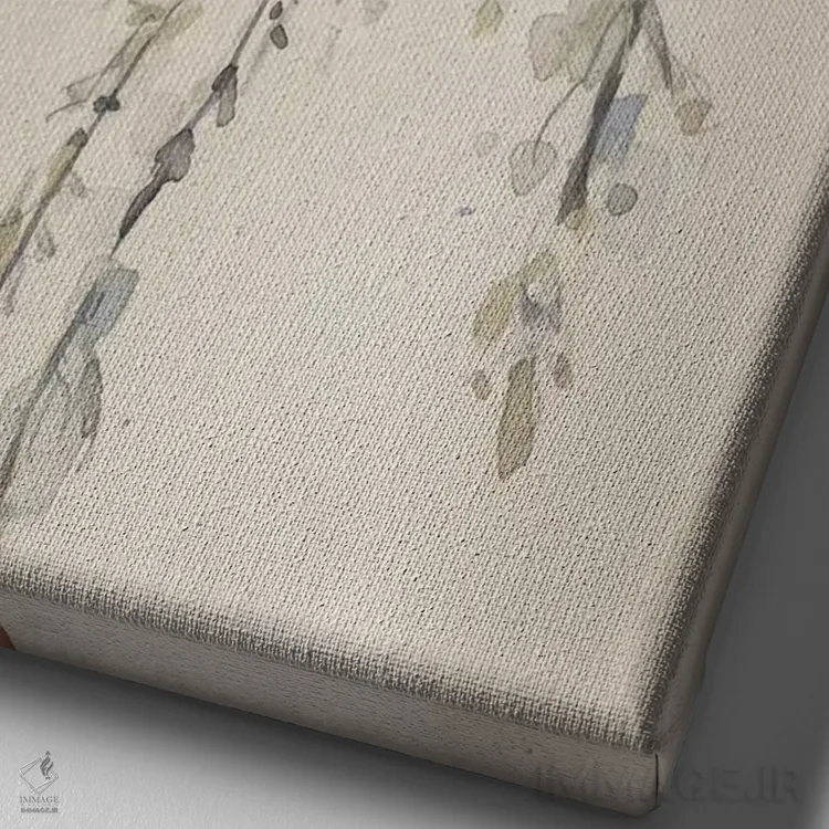 تابلو مدرن سایه معمولی ۲ اثر ساموئل دیکسون - نمای نزدیک بافت بوم