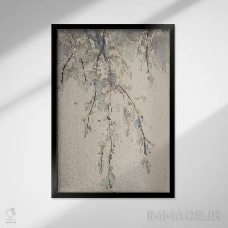 تابلو مدرن سایه معمولی ۲ اثر ساموئل دیکسون - نمای قابدار مشکی