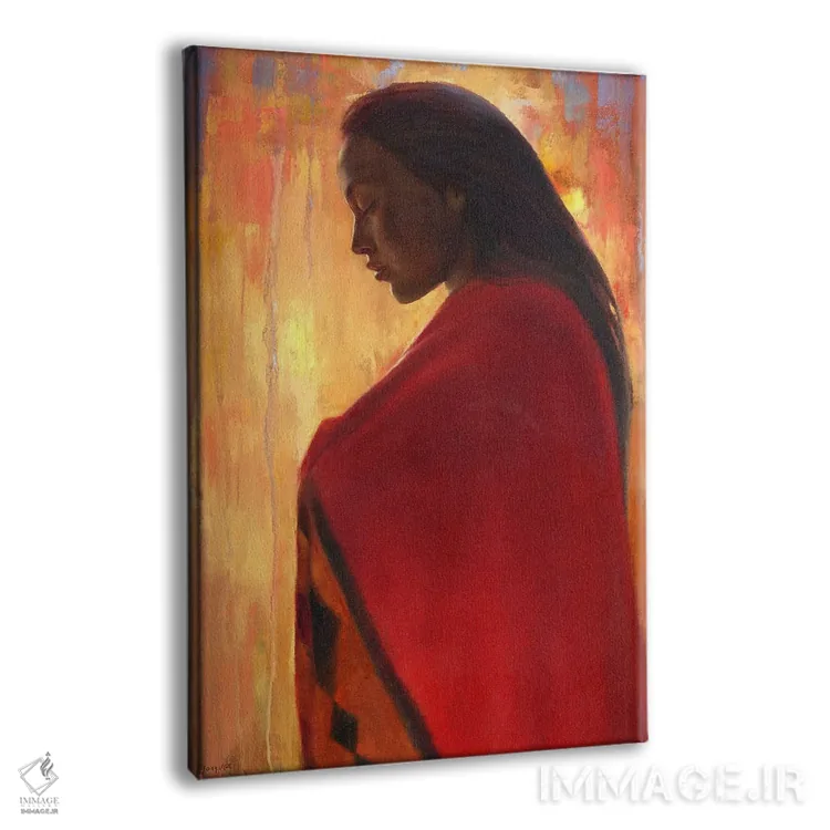 تابلو دکوراتیو رز صحرایی اثر دیوید جواکین - نمای پرسپکتیو محصول