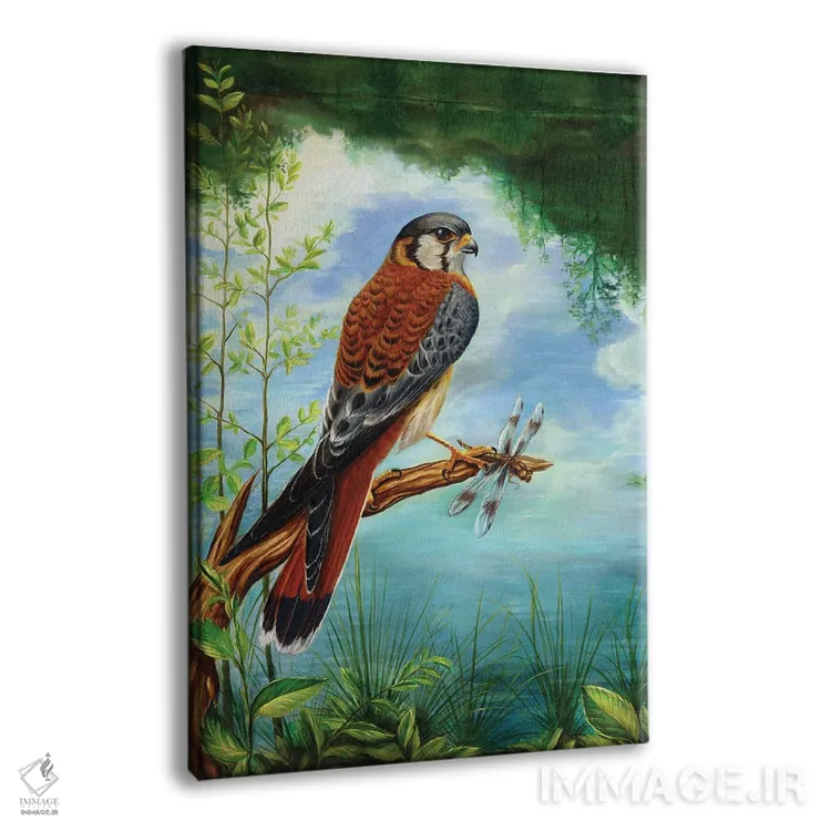 تابلو دکوراتیو جنگجوی کوچک اثر دیوید جواکین - نمای پرسپکتیو محصول