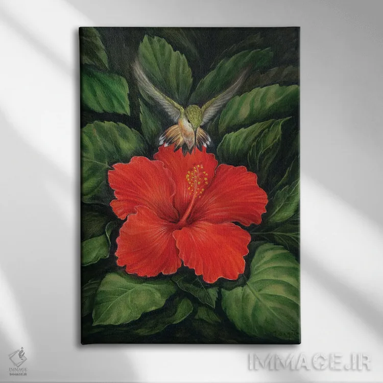 تابلو دکوراتیو لوزیتا اثر دیوید جواکین - نمای روبهرو روی دیوار