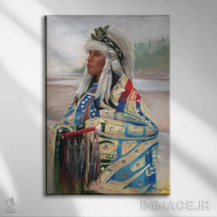 تابلو دکوراتیو داروی کلاغ سیاه اثر دیوید جواکین - نمای روبهرو روی دیوار