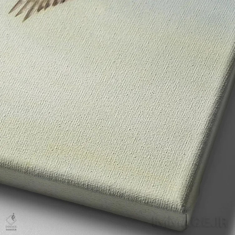 تابلو دکوراتیو اوج گرفتن اثر دیوید جواکین - نمای نزدیک بافت بوم