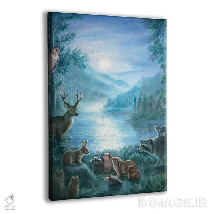 تابلو دکوراتیو راوی داستان اثر دیوید جواکین - نمای پرسپکتیو محصول