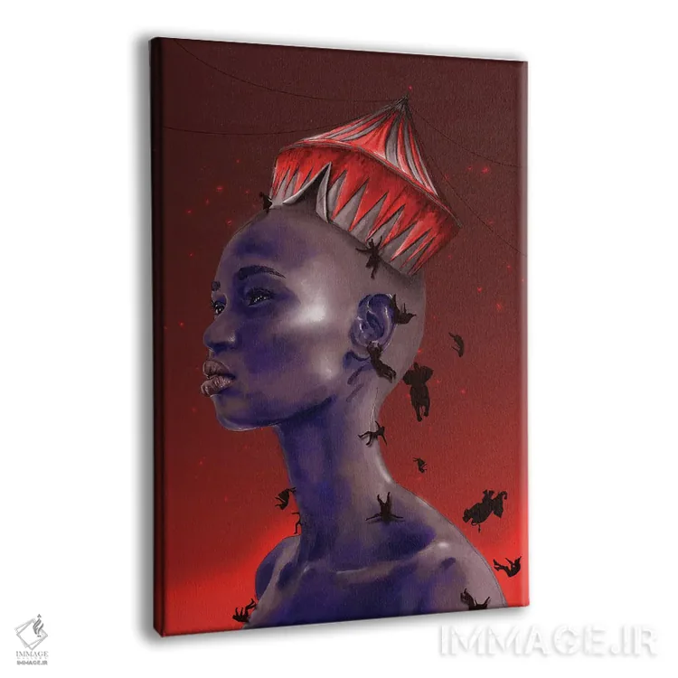 تابلو دکوراتیو سیرک اثر دنیل جیمز اسمیت - نمای پرسپکتیو محصول