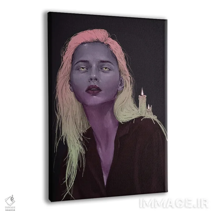 تابلو دکوراتیو موم اثر دنیل جیمز اسمیت - نمای پرسپکتیو محصول