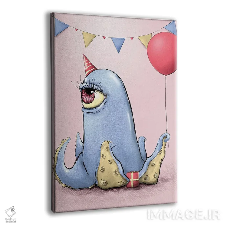 تابلو دکوراتیو به خود پیچیدن اثر دنیل جیمز اسمیت - نمای پرسپکتیو محصول