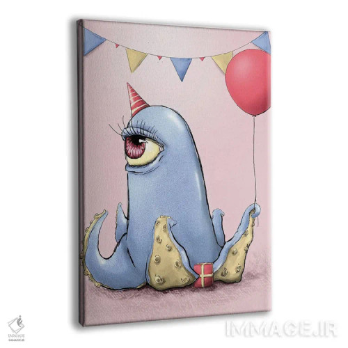 تابلو دکوراتیو به خود پیچیدن اثر دنیل جیمز اسمیت - نمای پرسپکتیو محصول