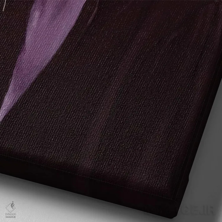 تابلو دکوراتیو موم اثر دنیل جیمز اسمیت - نمای نزدیک بافت بوم