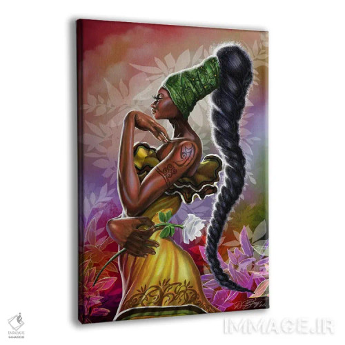 تابلو دکوراتیو اندیشه های عاشقانه اثر دیان جی - نمای پرسپکتیو محصول