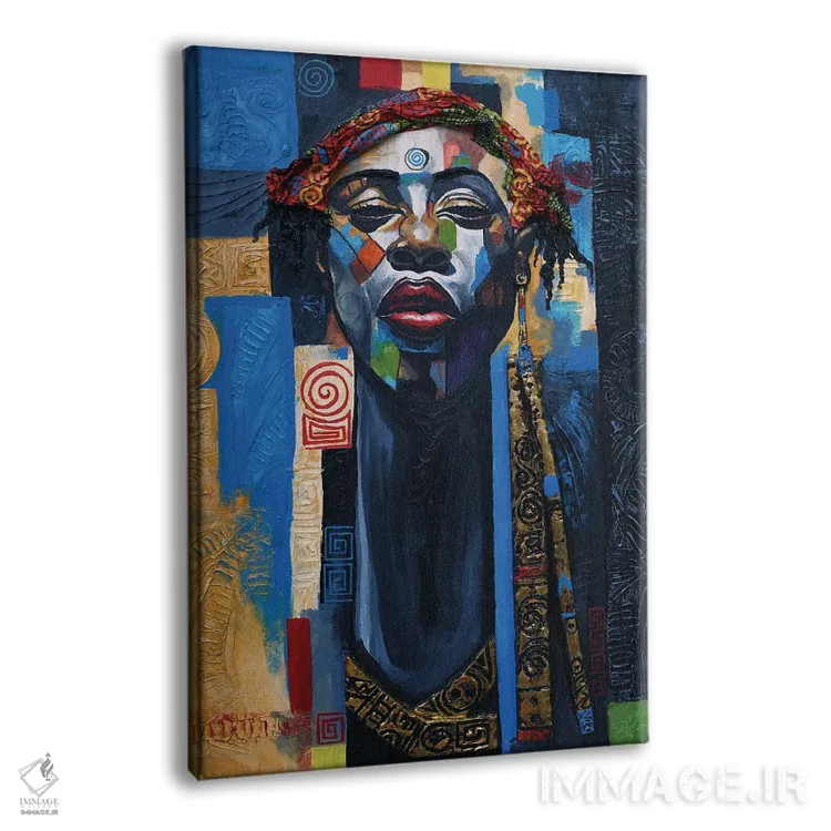 تابلو دکوراتیو زینت بخش زیبا اثر دیان جی - نمای پرسپکتیو محصول