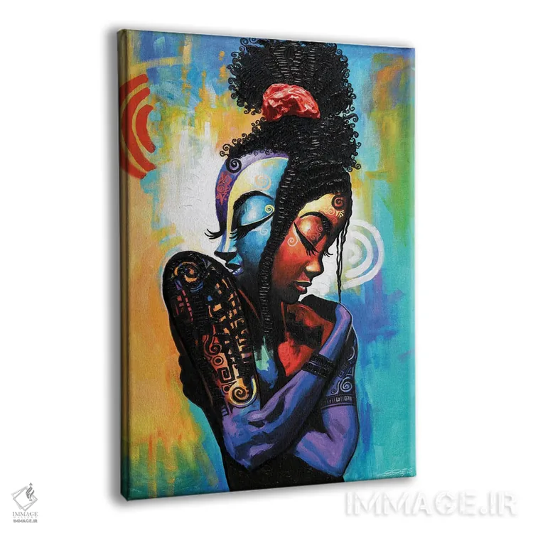 تابلو دکوراتیو یین و یانگ اثر دیان جی - نمای پرسپکتیو محصول