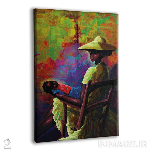 تابلو دکوراتیو عشق کودکانه اثر دیان جی - نمای پرسپکتیو محصول