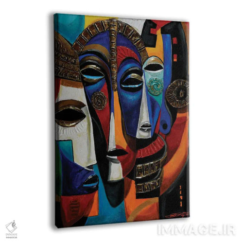 تابلو کلاسیک ماسکین اثر دیان جی - نمای پرسپکتیو محصول