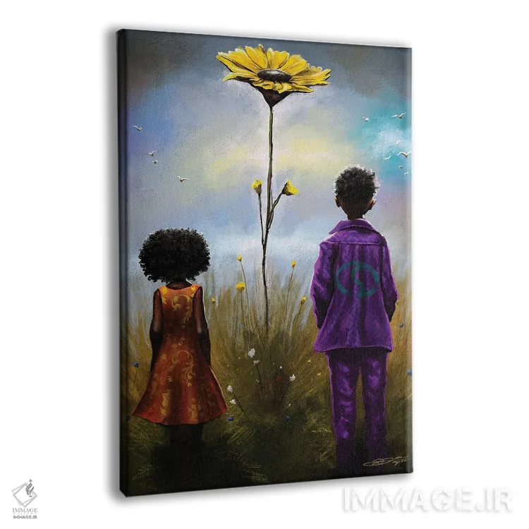 تابلو دکوراتیو نور پس از طوفان اثر دیان جی - نمای پرسپکتیو محصول