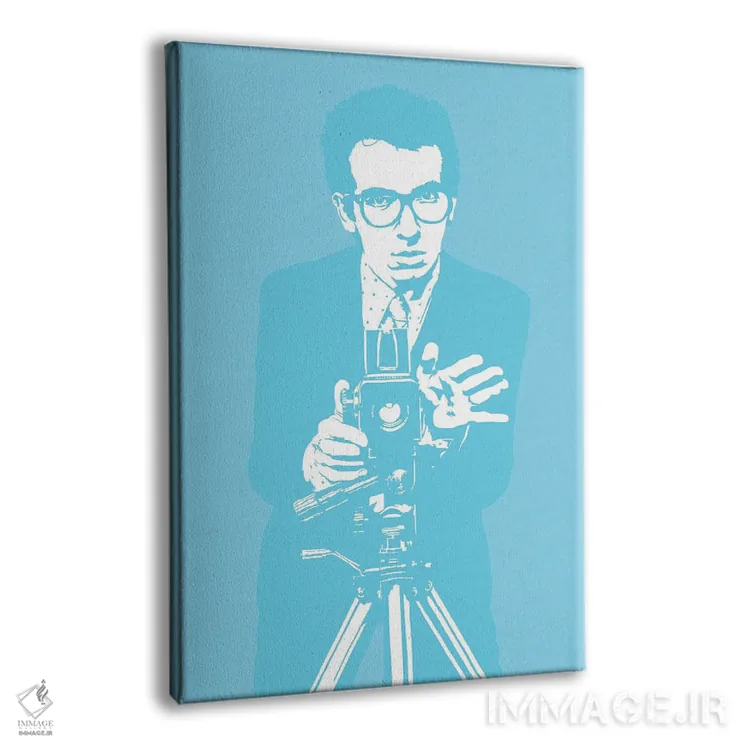 تابلو مدرن الویس کاستلو اثر دراپ کیک آرت - نمای پرسپکتیو محصول