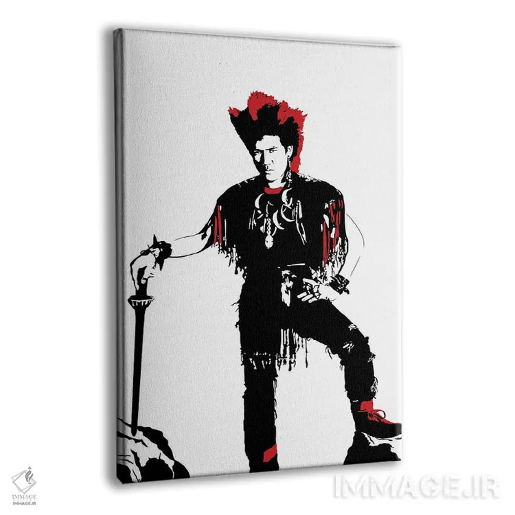 تابلو مدرن روفیو اثر دراپ کیک آرت - نمای پرسپکتیو محصول